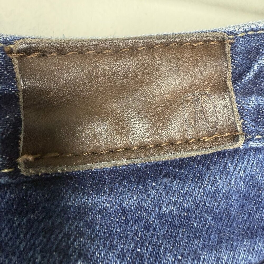 Lands End High Rise Tapered Jeans Classic Denim Straight Leg Women’s Size 12 - Picture 6 of 10
